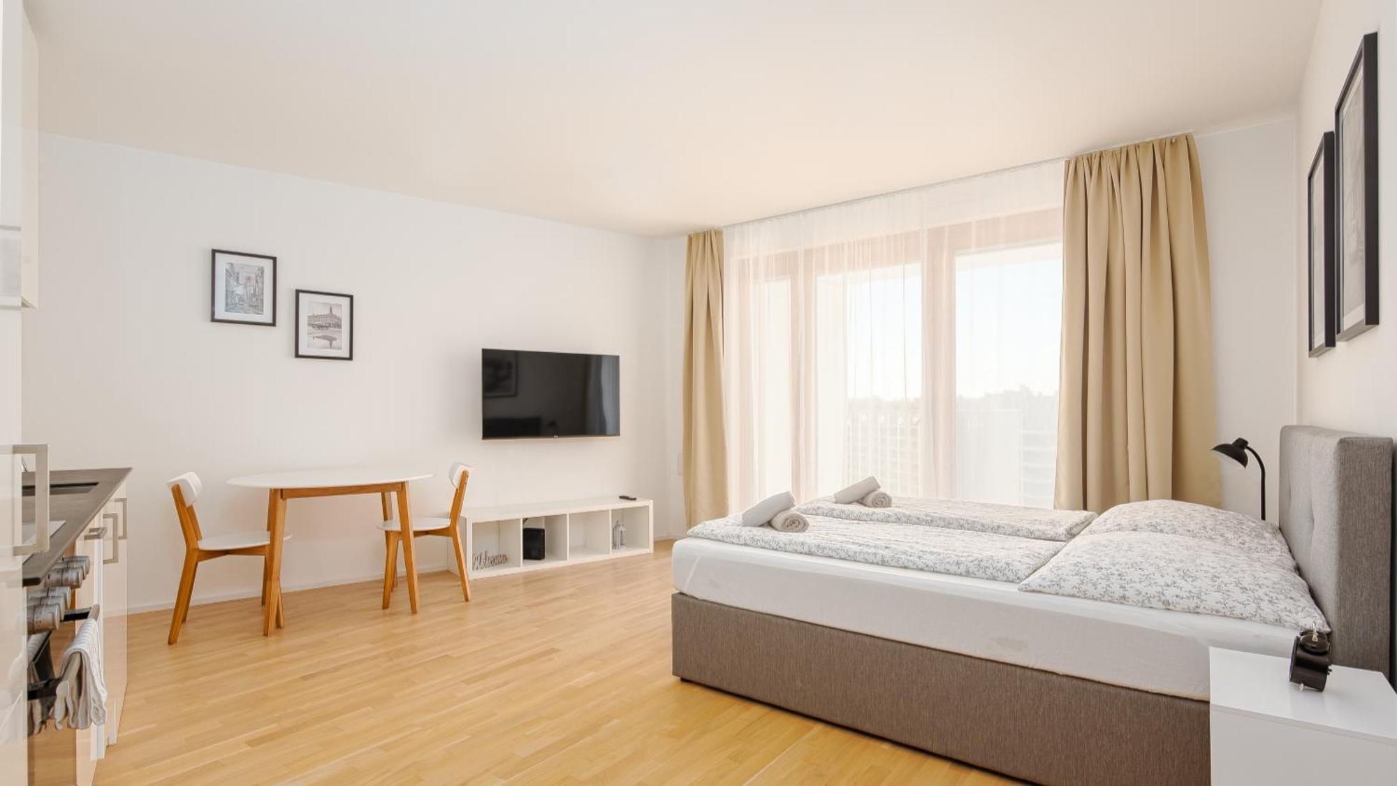 Whats-App Self-Check-In - Paerchen Wohnung Am Hauptbahnhof Wina Ruang foto